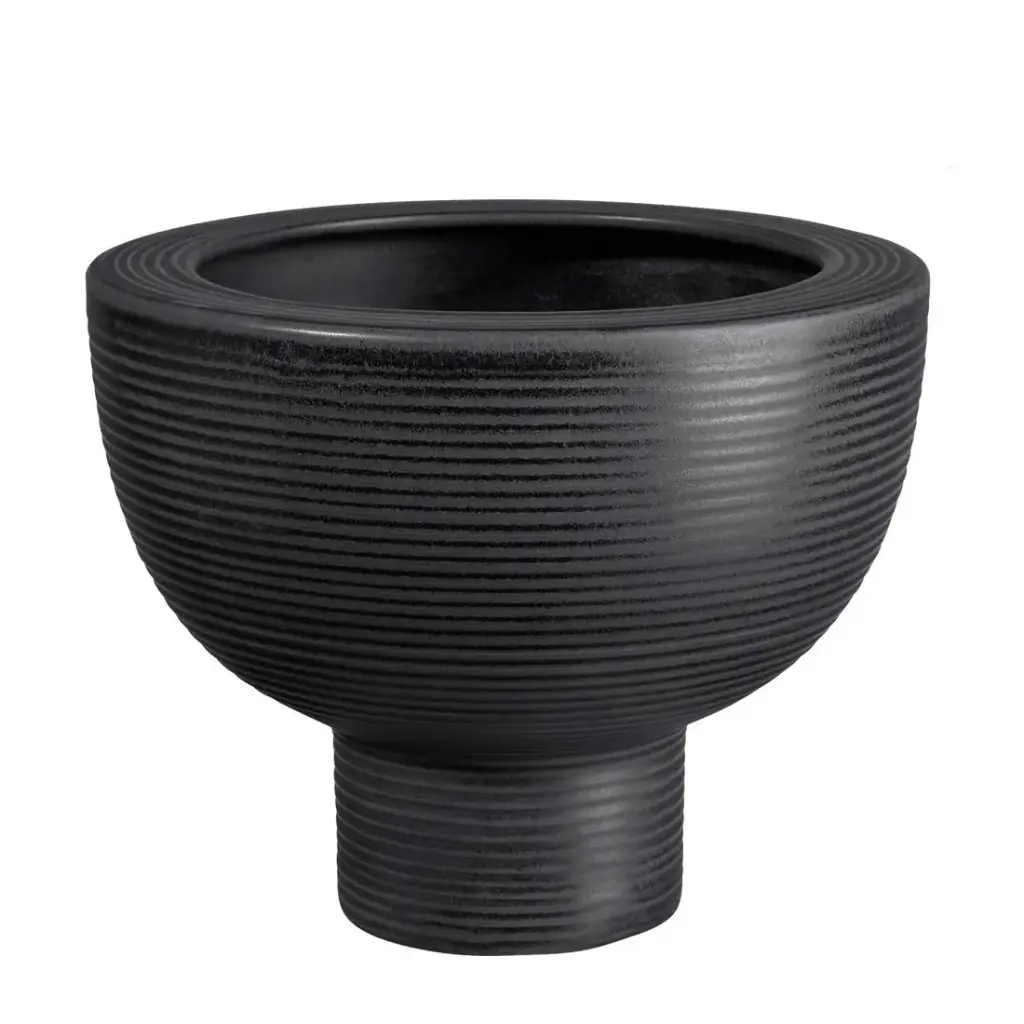 ADORNO, MACETEROS-MIDORO MACETA NEGRO 20CM, 2218174,ASA SELECTION