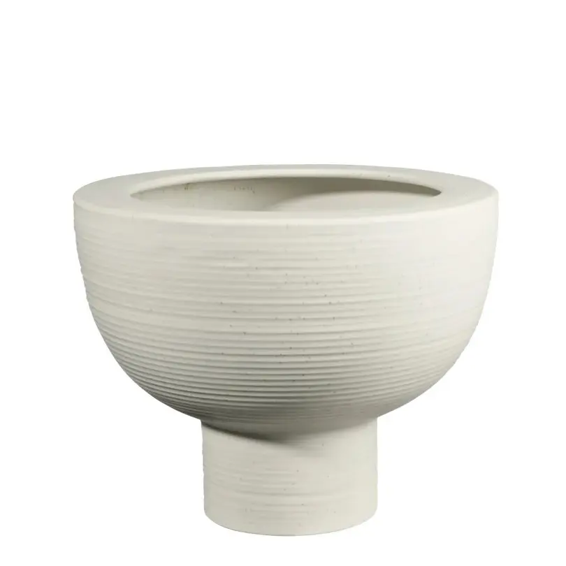 ADORNOS, MACETEROS-MIDORO MACETA BEIGE 20CM, 2218249,ASA SELECTION