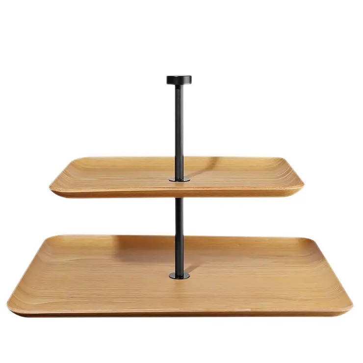 WOOD CABARET RECTANGULAR 2 NIVELES, 53671970,ASA SELECTION