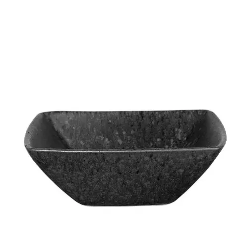 GRANDE BOWL CUADRADO NEGRO 10.5 X 10.5 CM, 91015174,ASA SELECTION