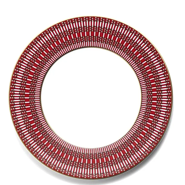 ARCADIA PLATO ROJO 27 CM  SET X2, 2817037, BACCARAT