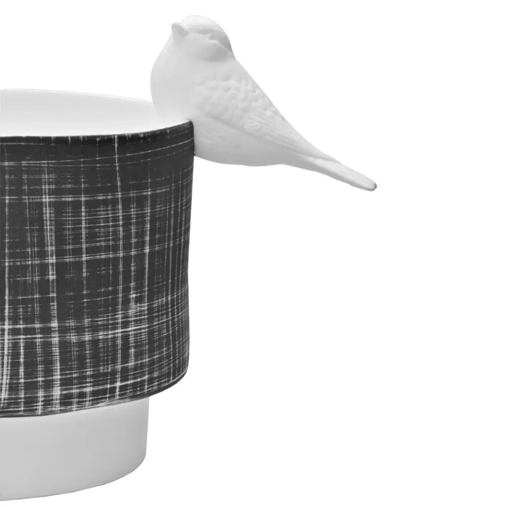 ROTKEHLCHEN FIGURA PAJARO, K1231, KLATT OBJECTS