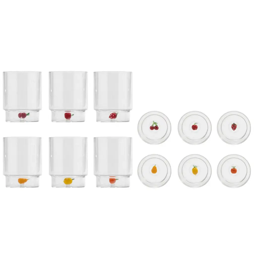 TECA MARE VASOS VARIADOS SETX6, TE00198, ZAFFERANO