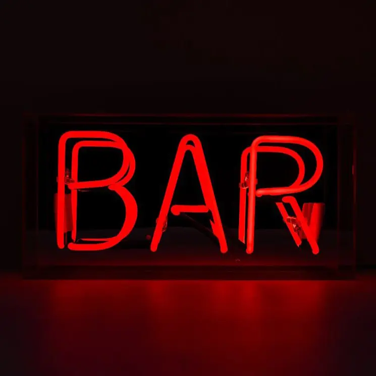 ADORNOS DE MESA- BAR ROJO (NEÓN),LOCOMOCEAN