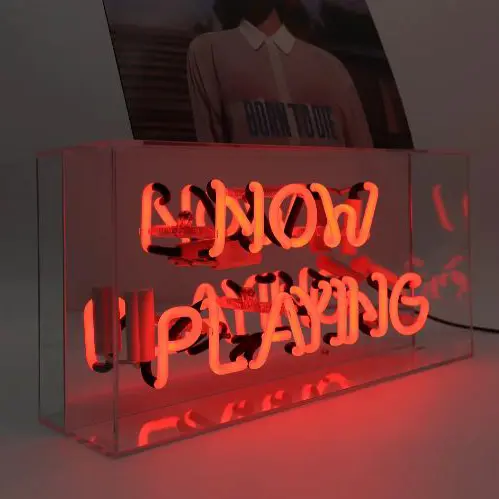 ADORNO DE MESA- NOW PLAYING (NEÓN), LOCOMOCEAN