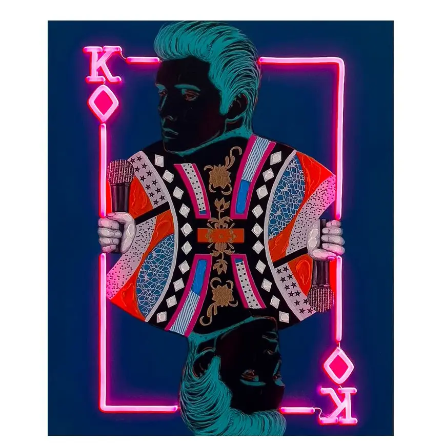 ADORNO DE PARED- ELVIS (NEÓN), LOCOMOCEAN