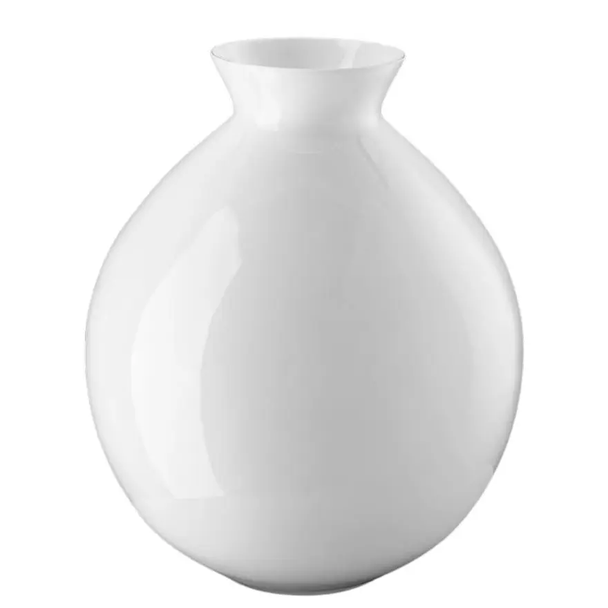 SILVANA WHITE FLORERO 33 CM, 47033, ROSENTHAL