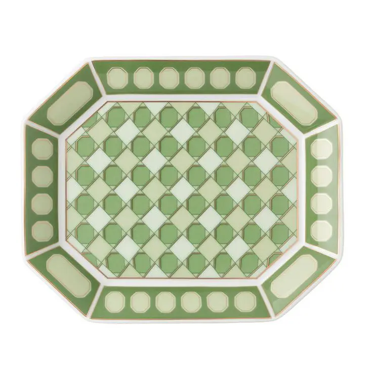 SWAROVSKI - PLATO 15 X 12CM GREEN,22152,ROSENTHAL
