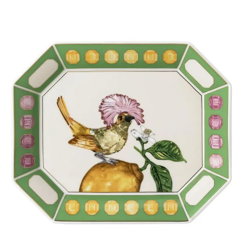 SWAROVSKI - PLATO 20X 16 CM GREEN,22153,ROSENTHAL