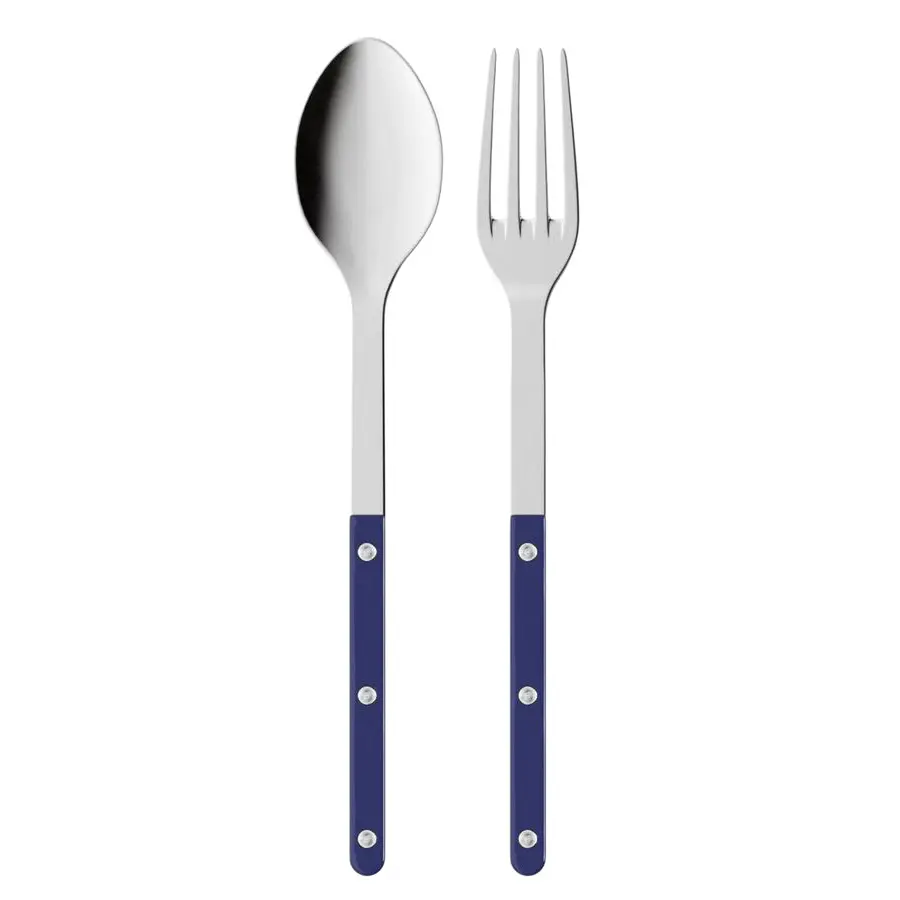 BISTROT SOLID, NAVY BLUE JGO DE SERVIR X2PZS, SABRE