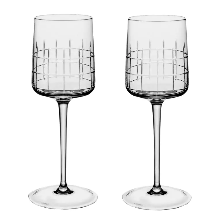 GRAPHIK - SET 2 VASOS VINO BLANCO, B07965003, CHRISTOFLE