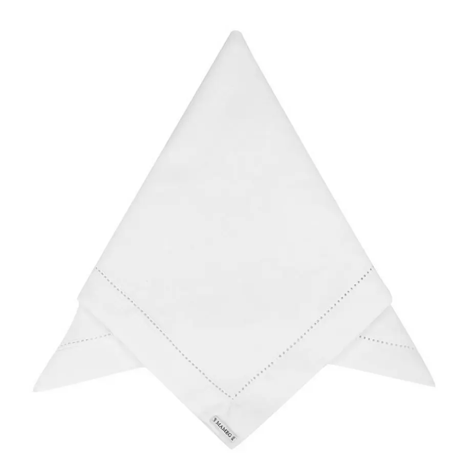 SERVILLETA AJOUR BLANCO 45X45CM,001306,MAMEG