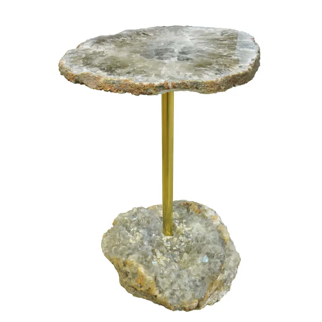 MESA DE CRISTAL VERDOSO 40X33X58CM,4090,CAVE