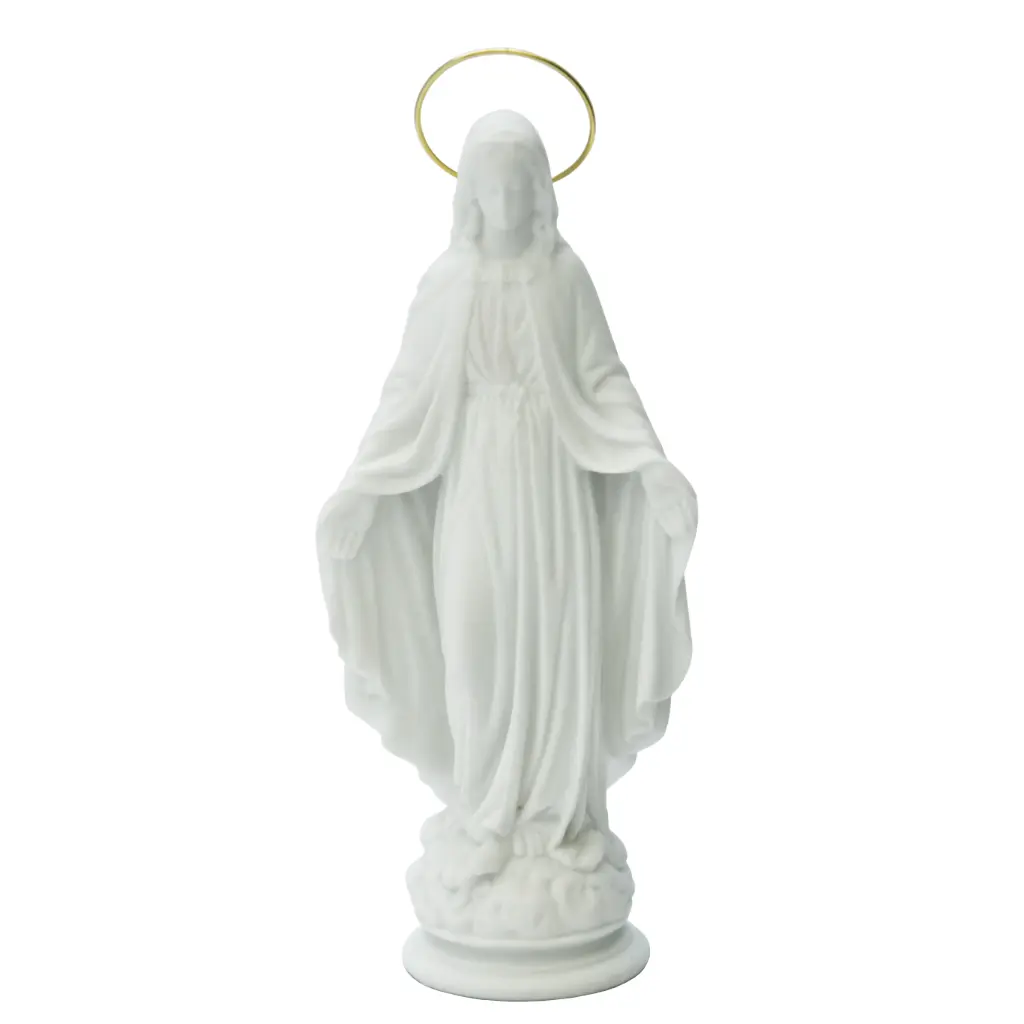 VIRGEN DE GRACIAS MARMOL 15CM,V004,VIGORE