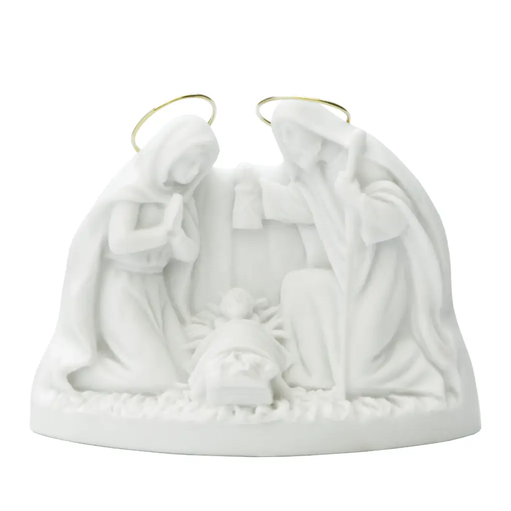 FIGURAS SAGRADA FAMILIA MARMOL 9CM,V025,VIGORE