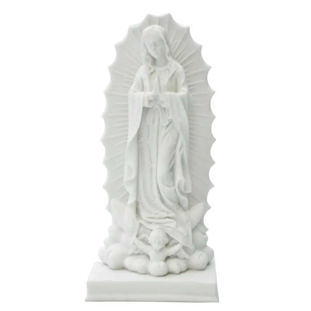 VIRGEN DE GUADALUPE MARMOL 20CM,V037,VIGORE