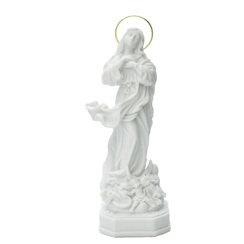 VIRGEN INMACULADA CONCEPCIÓN MARMOL 23CM,V043,VIGORE
