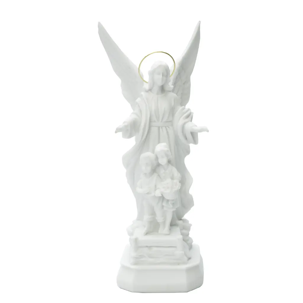ÁNGEL DE LA GUARDIA MARMOL 22CM,V062,VIGORE