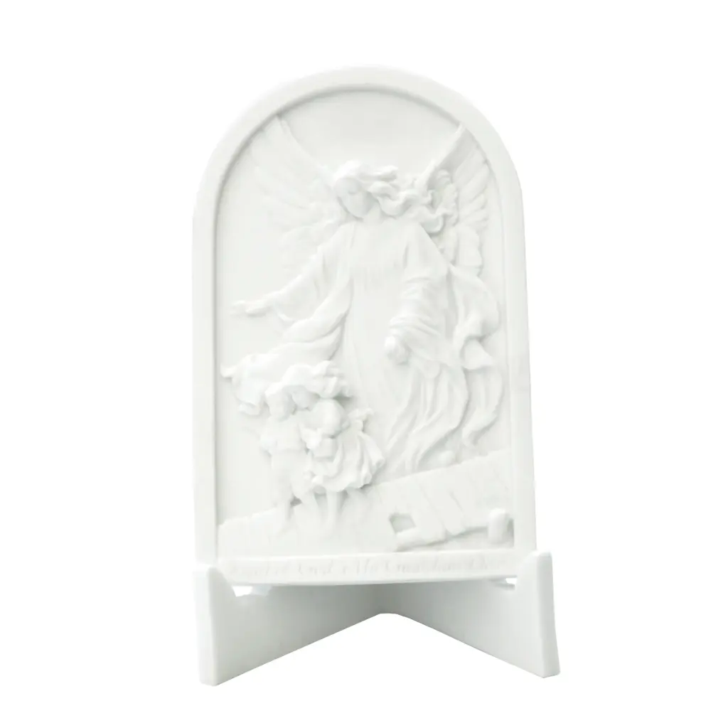 MEDALLA ÁNGEL DE LA GUARDA MARMOL 15CM,V077,VIGORE