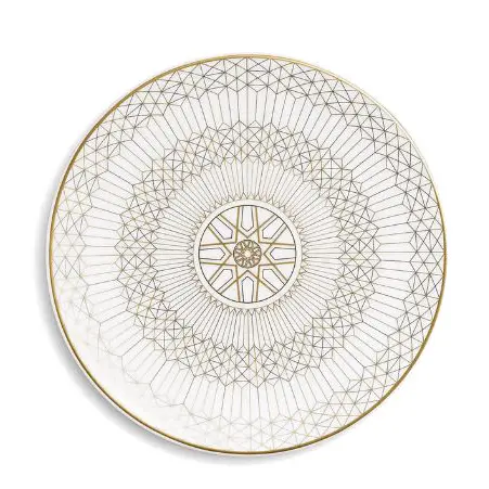 ARCADIA PLATO PAN GOLD&PLATINUM 16CM, 2817040, BACCARAT