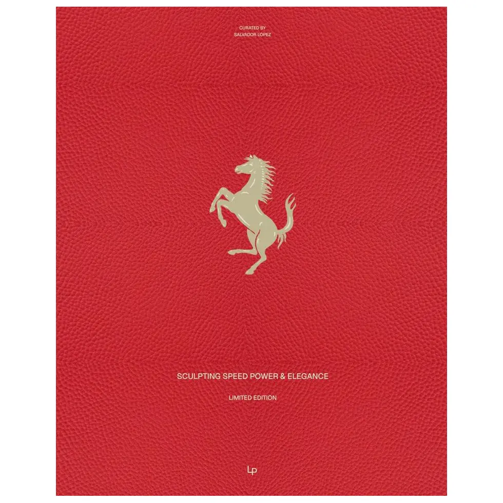 AUTOS Y MOTORES-FERRARI SCULPTING SPEED, POWER & ELEGANCE,LT1035, NEW MAGS