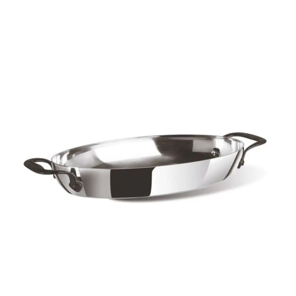 HOME CHEF INOX CACEROLA OVAL 2 ASAS 35 CM, 51138-35, SAMBONET