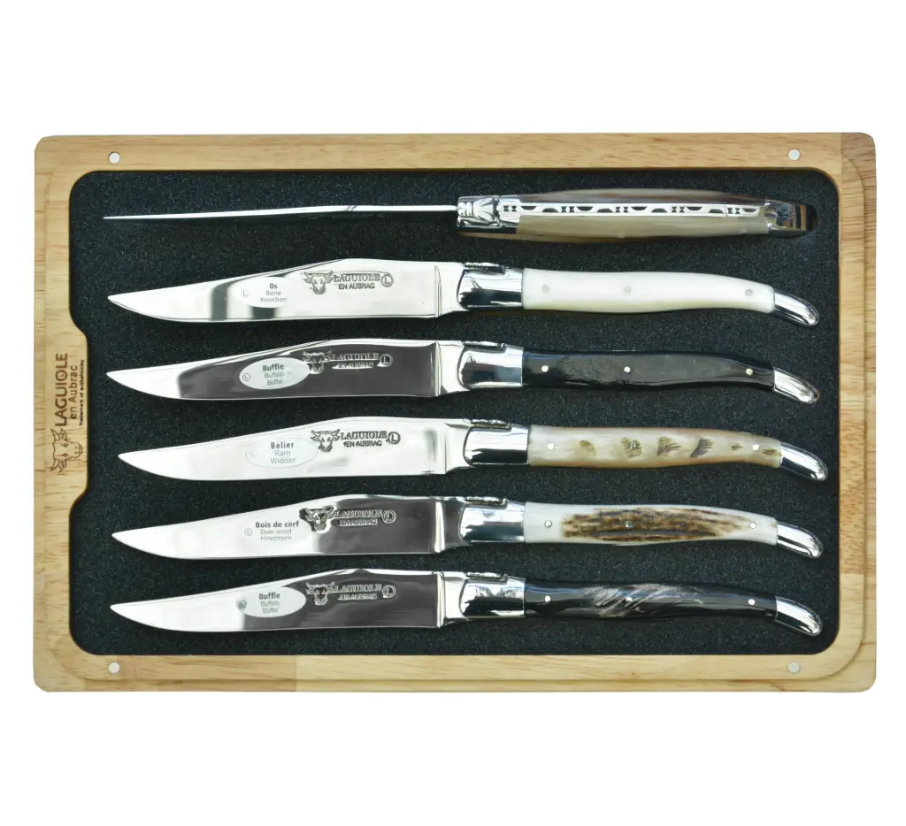 BOS TAURUS SET X6 UTENSILIOS, 62C99CKI, LAGUIOLE