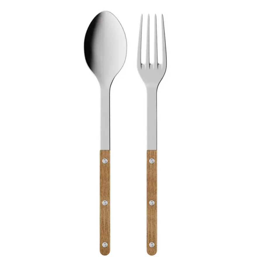 BISTROT TEAK JGO DE SERVIR X2 PZS, SABRE 