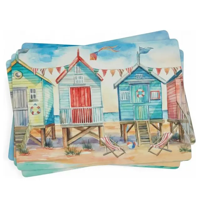 BEACH HUTS INDIVIDUALES X4 PZS, 2010649268, PORTMEIRION