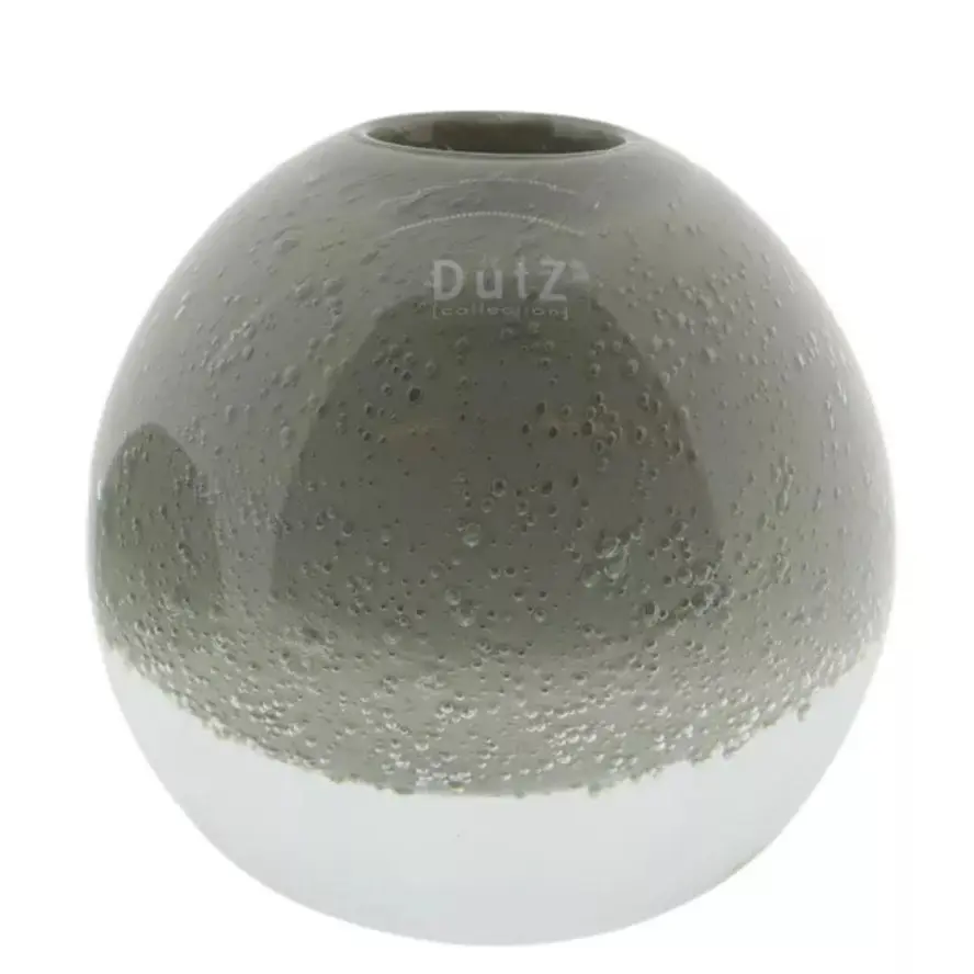 BALLVASE KULA  CANDELABRO GRIS 16CM, 1510037, DUTZ 