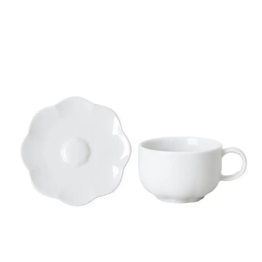 SONETTO BIANCO - TASA CAFÈ C/PLATO, 14717/16, ROSENTHAL