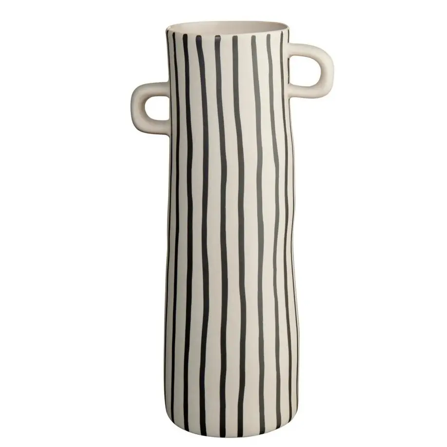 RAYU - FLORERO VERTICAL STRIPED 28CM , 84014130, ASA SELECTION 