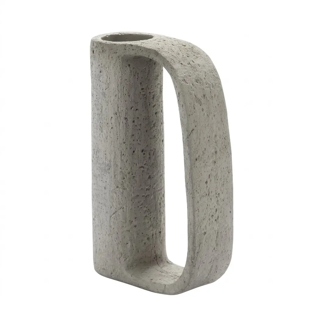 FCK - FLORERO CONCRETO CON ASA 25CM, B0925202-813, SERAX