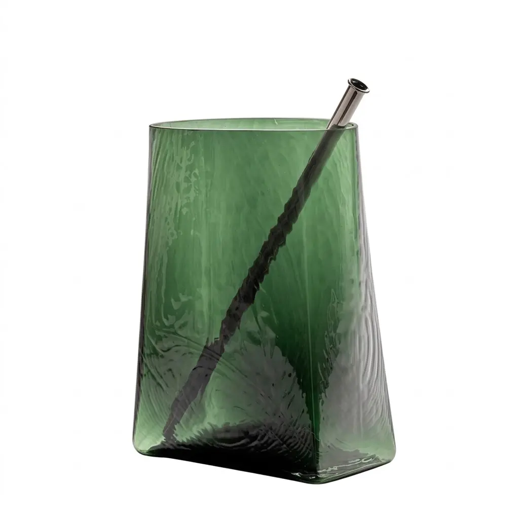 JOSEPHINE - FLORERO TUBO  VERDE, B0825200-500, SERAX