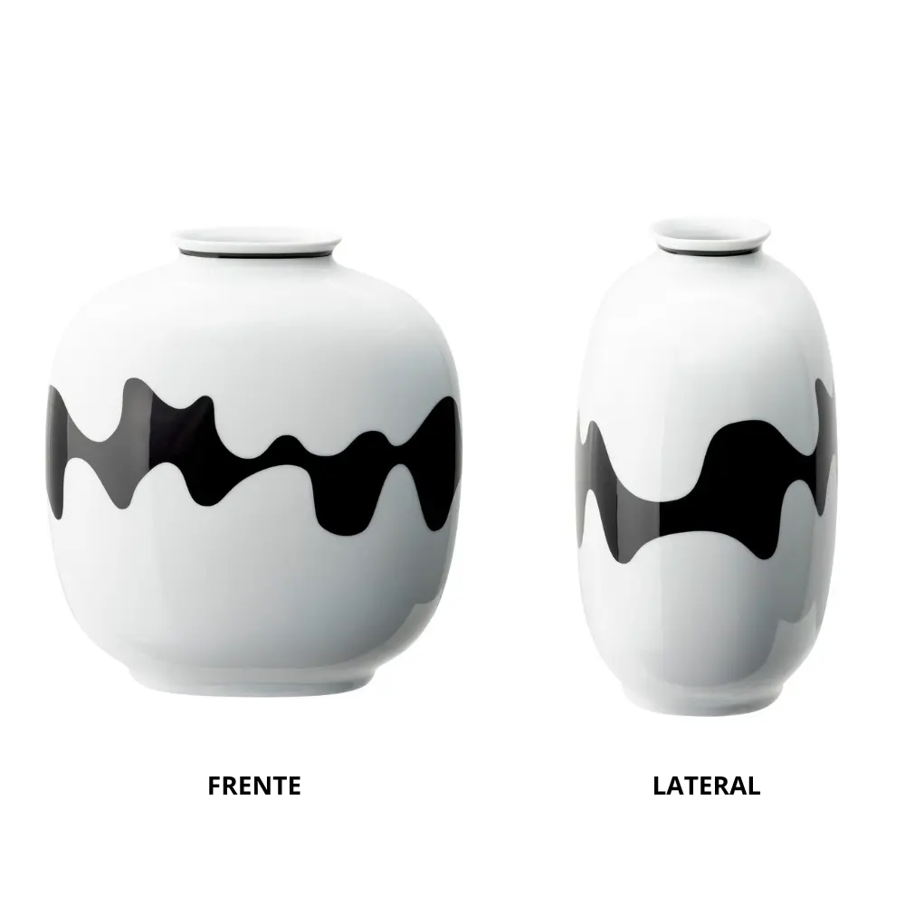 HOME MONOCHROME FLORERO 26 CM, 26026, ROSENTHAL