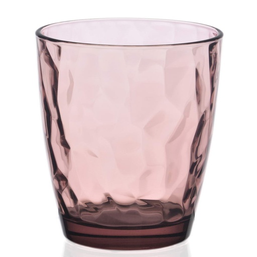 [1030160004] DIAMOND - VASO DOF 390ML ROCK PURPLE 302258, SETX6 BORMIOLI, 302258