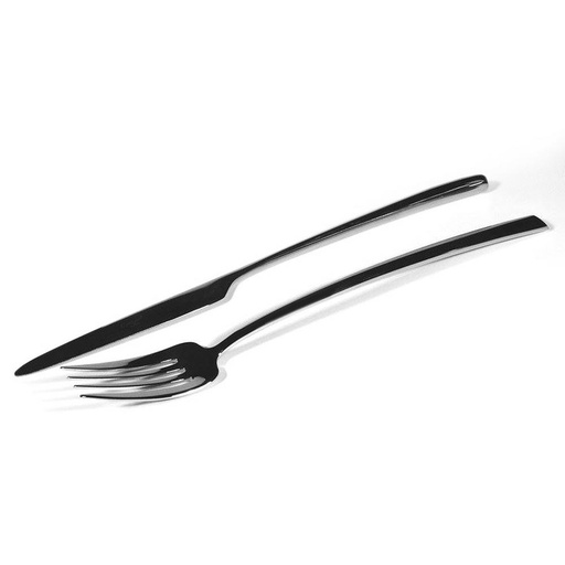 [1020370001] MEZZO NEGRO - 2PZS SERVIR ASADO, CUTIPOL