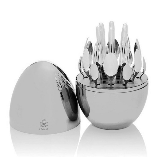 [1020400005] MOOD - JUEGO 24 PZS PLAQUE B00065299, CHRISTOFLE, B00065299