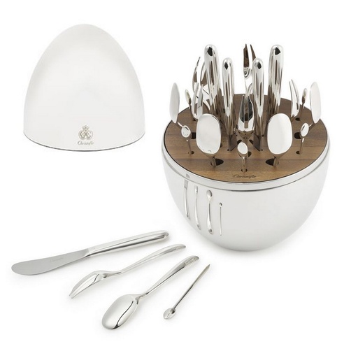 [1020400008] MOOD - PARTY JUEGO 24 PZS PLAQUE B00065599, CHRISTOFLE, B00065599