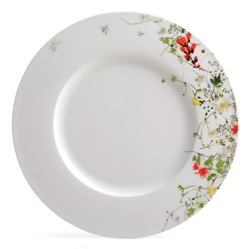 [1010010009] FLEURS SAUVAGES - PLATO MESA 28CM 10028, ROSENTHAL, 10530-405101-10028