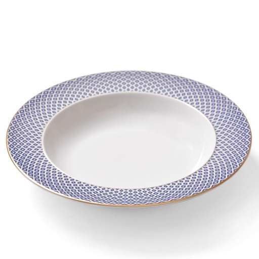 [1010020010] FRANCIS CARREAU - AZUL PLATO HONDO 10322, ROSENTHAL, 10460-404307-10322
