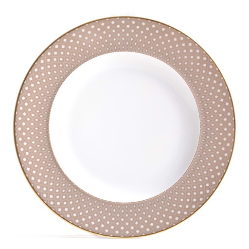 [1010030009] FRANCIS CARREAU - PLATO PAN BEIGE 10218, ROSENTHAL, 10460-404308-10218