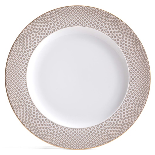 [1010030010] FRANCIS CARREAU - PLATO POSTRE BEIGE 10222, ROSENTHAL, 10460-404308-10222