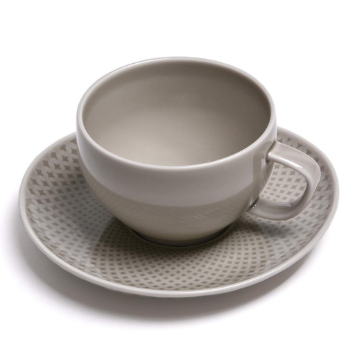 [1010070019] JUNTO BEIGE - TAZA TE C/PL 14770, ROSENTHAL, NONE