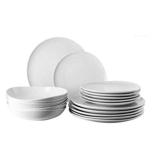 [1010080013] JUNTO BLANCO - JGO 18 PCS, 28647, ROSENTHAL, 10540-800001-28647