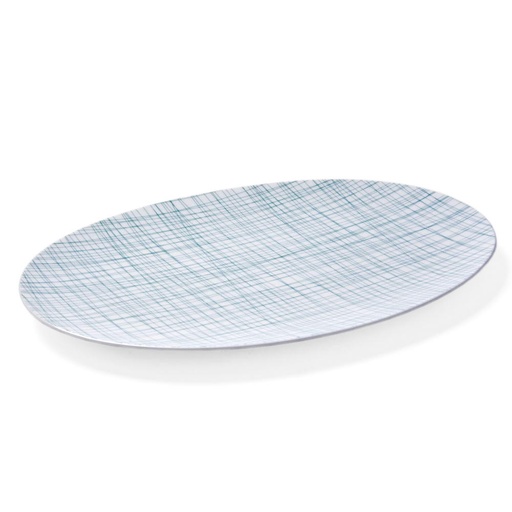 [1010210002] MESH AQUA - FUENTE OVAL 42CM 12742, ROSENTHAL, NONE