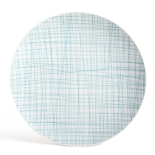 [1010210005] MESH AQUA - PLATO POSTRE 21CM 10861, ROSENTHAL, NONE