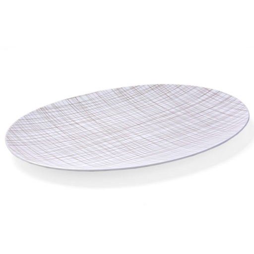 [1010220002] MESH NOGAL - FUENTE OVAL 42CM 12742, ROSENTHAL, NONE