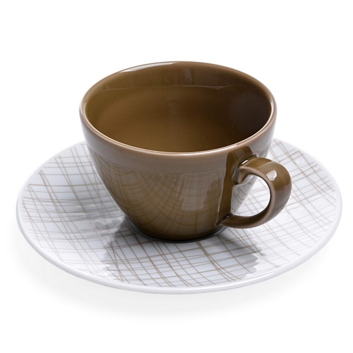 [1010220007] MESH NOGAL - TAZA TE C/PL 14641/14642, ROSENTHAL, NONE