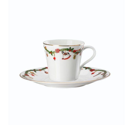 [1010230007] NORA CHRISTMAS - TAZA C PLATO 14772/14771,ROSENTHAL, NONE